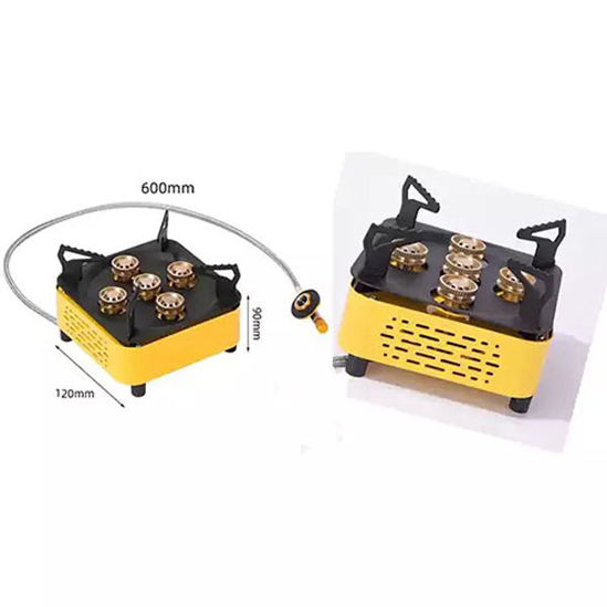 اجاق گاز سفری و کمپینگ ۵ شعله 5