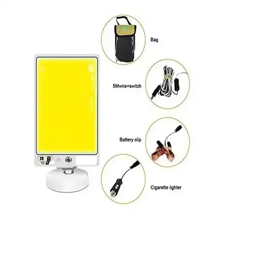 چراغ سیار اتصال به خودرو سایز متوسط جی‌هام