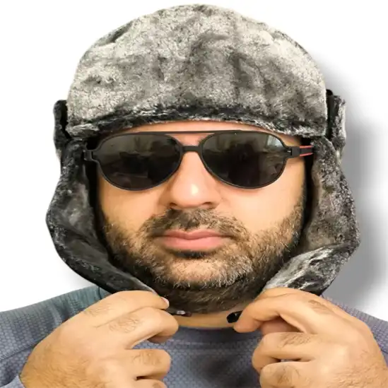 کلاه خلبانی زمستانی 