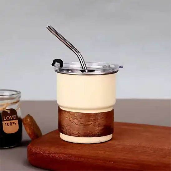 ماگ سفری ضد نشت WOODSIP با ظرفیت 300 میلی‌لیتر