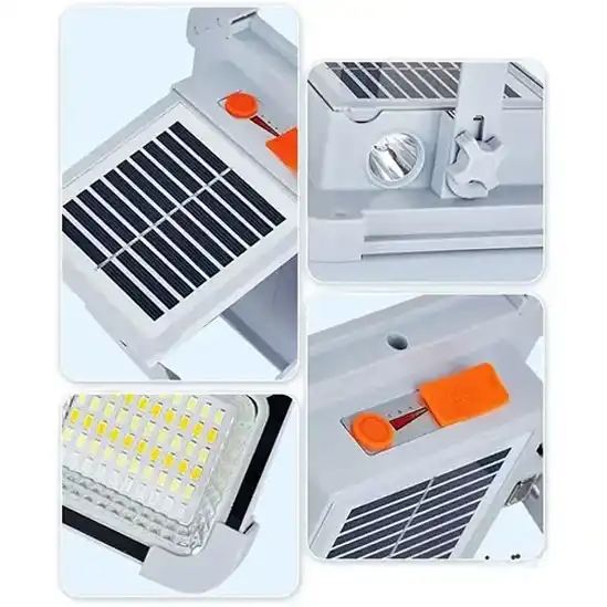 پروژکتور شارژی خورشیدی 100 وات مدل CC8013