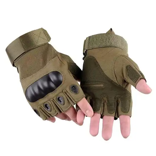 دستکش کوهنوردی اوکلی نیم انگشت (تاکتیکال نیم پنجه) Oakley Ha