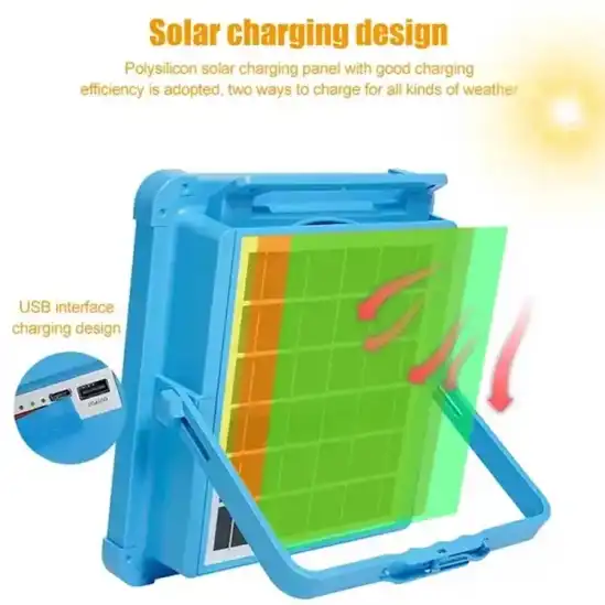 پروژکتور خورشیدی 100 وات چندکاره YK-918