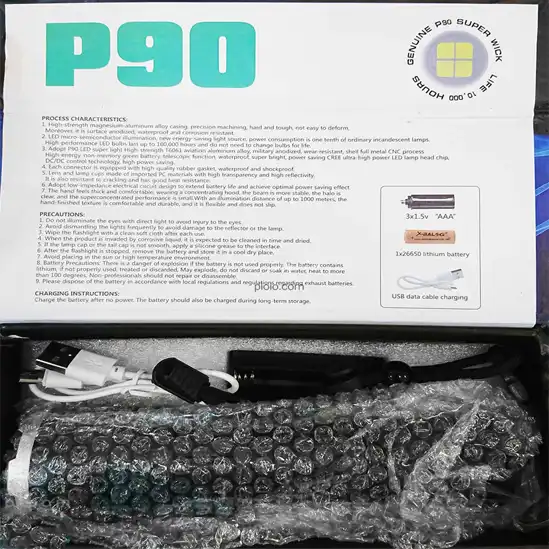 چراغ قوه X-BALOG مدل P90 