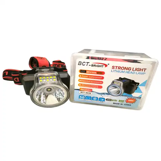 هدلایت ضد آب  با 50 ساعت روشنایی BCT-8638