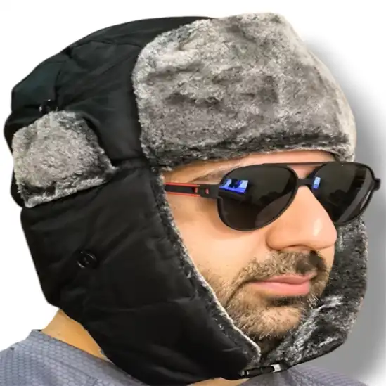 کلاه خلبانی زمستانی 