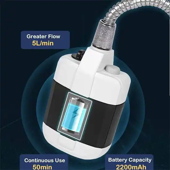 دوش شارژی مسافرتی Portable Outdoor Shower