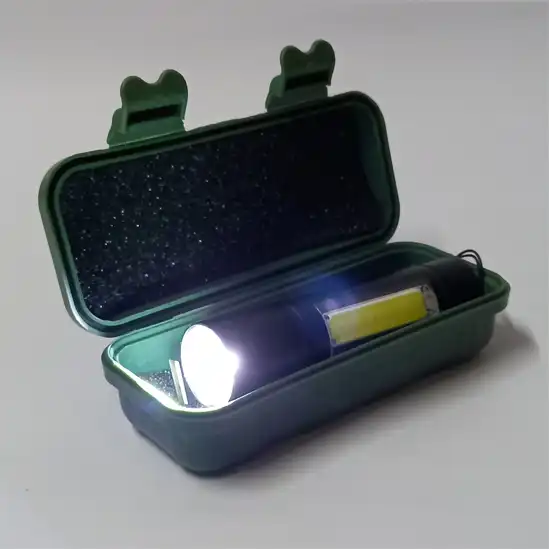 چراغ قوه انگشتی جعبه سبز