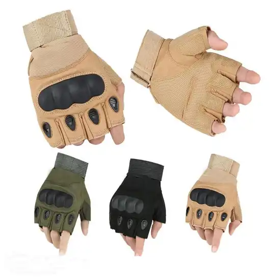 دستکش کوهنوردی اوکلی نیم انگشت (تاکتیکال نیم پنجه) Oakley Ha