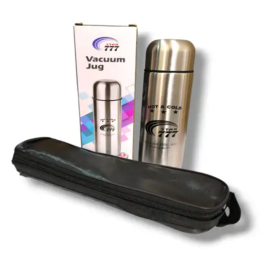 فلاسک استار نیم لیتری ۷۷۷ کیف دار