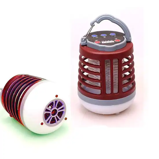 چراغ چادر شارژی حشره‌کش اسپیکردار W881