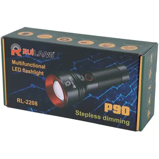 چراغ قوه شارژی Ruilang RL-2208 P90 