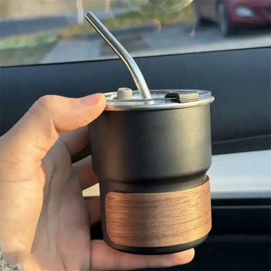 ماگ سفری ضد نشت WOODSIP با ظرفیت 300 میلی‌لیتر